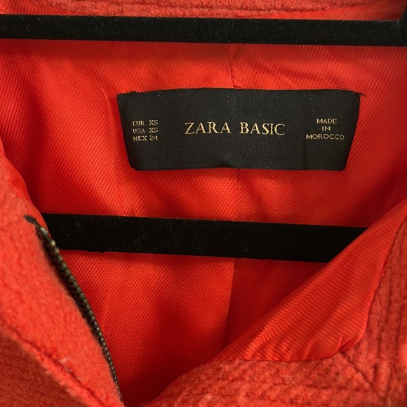 Zara Orange Blazer - Picture 3 of 4